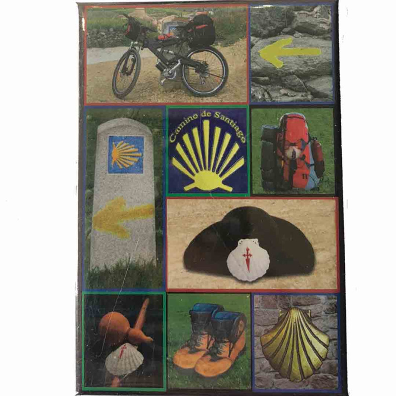 Imán Chapa Mosaico Camino 9 fotos