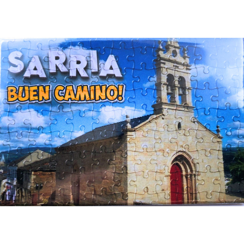 Imán Sarria Buen Camino Puzzle