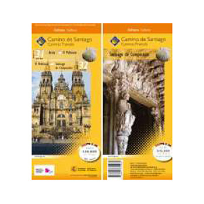 Mapa Camino: Arzúa - Santiago - CNIG