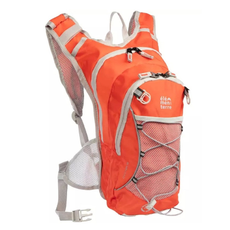Mochila con bolsa de hidratación Elementerre Dyoter 18 Naranja