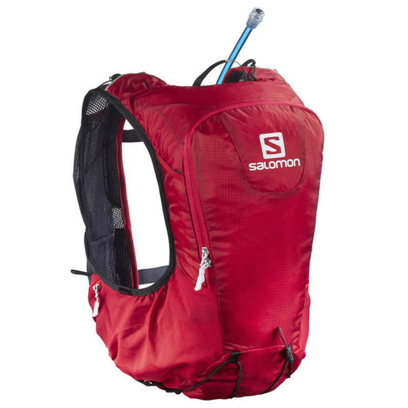 Mochila Salomon Skin Pro 10 Set Rojo