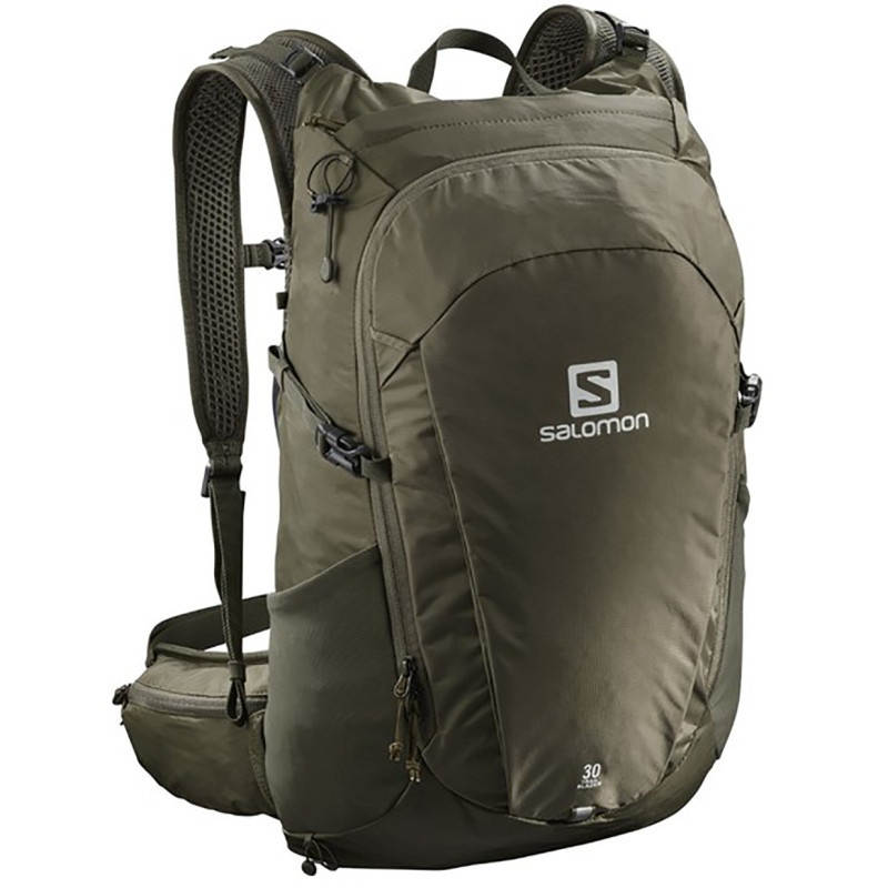Mochila Salomon Trailblazer 30 Verde kaki