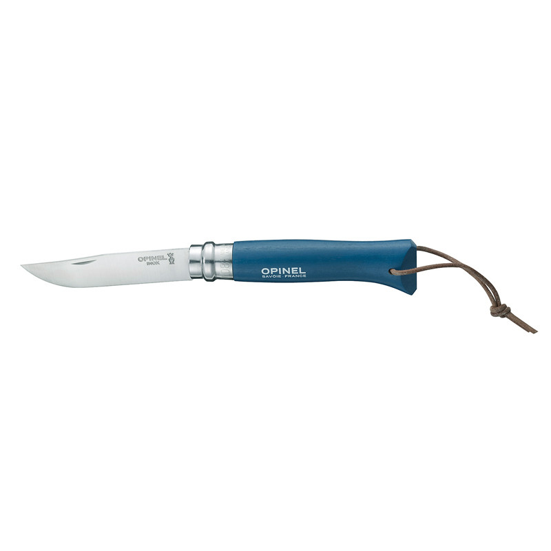 Navaja colores Opinel n.7 Correa Origenes Azul