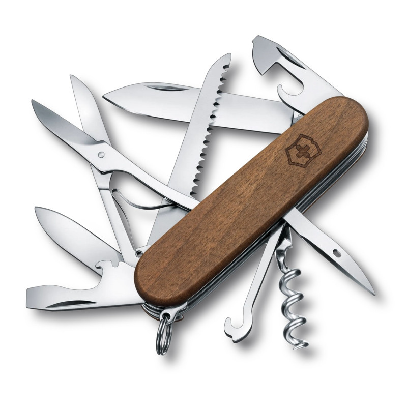 Navaja Victorinox Huntsman Wood 13 Usos 91mm Madera