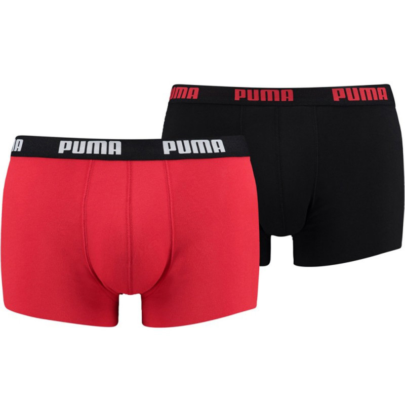 Pack 2 boxers Puma Rojo/Negro