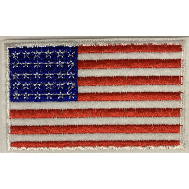 Parche bordado tela Bandera Estados Unidos