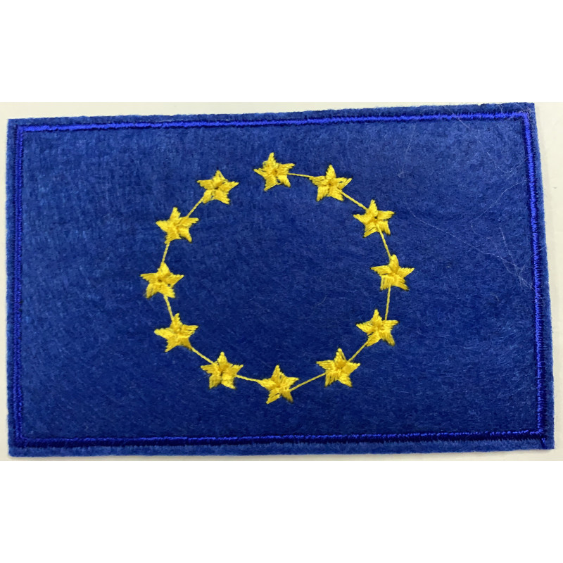 Parche bordado tela Bandera Unión Europea