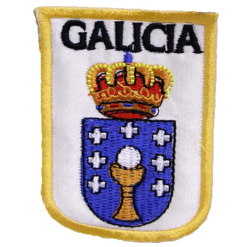 Parche bordado tela Escudo de Galicia