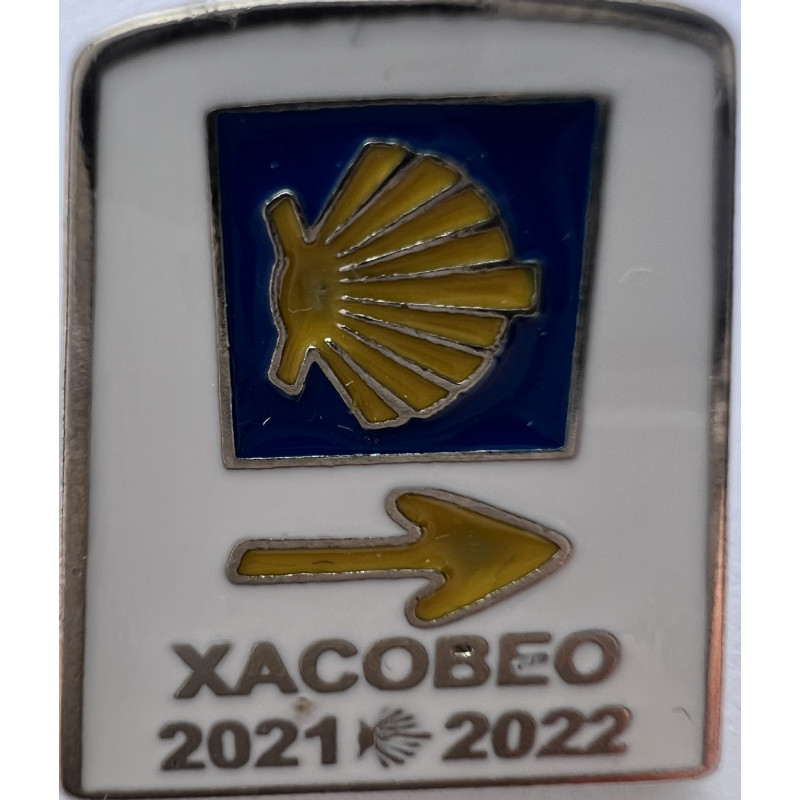 Pin Mojón Xacobeo 2021-2022