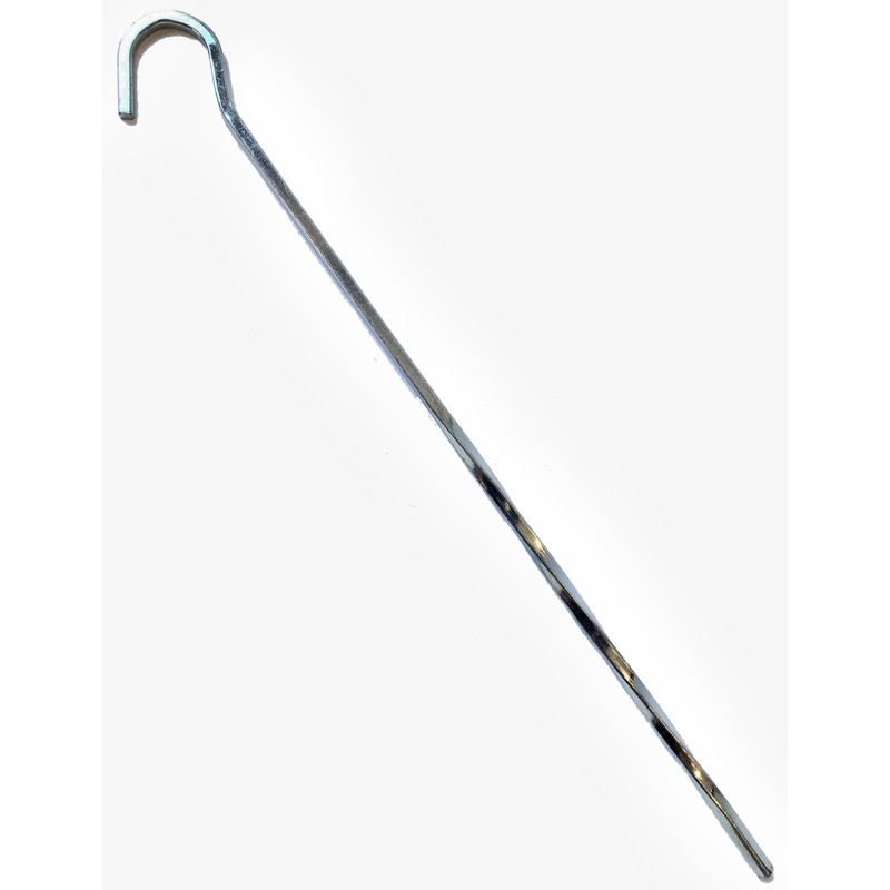 Piqueta Cuadrada Aluminio 23 Cm