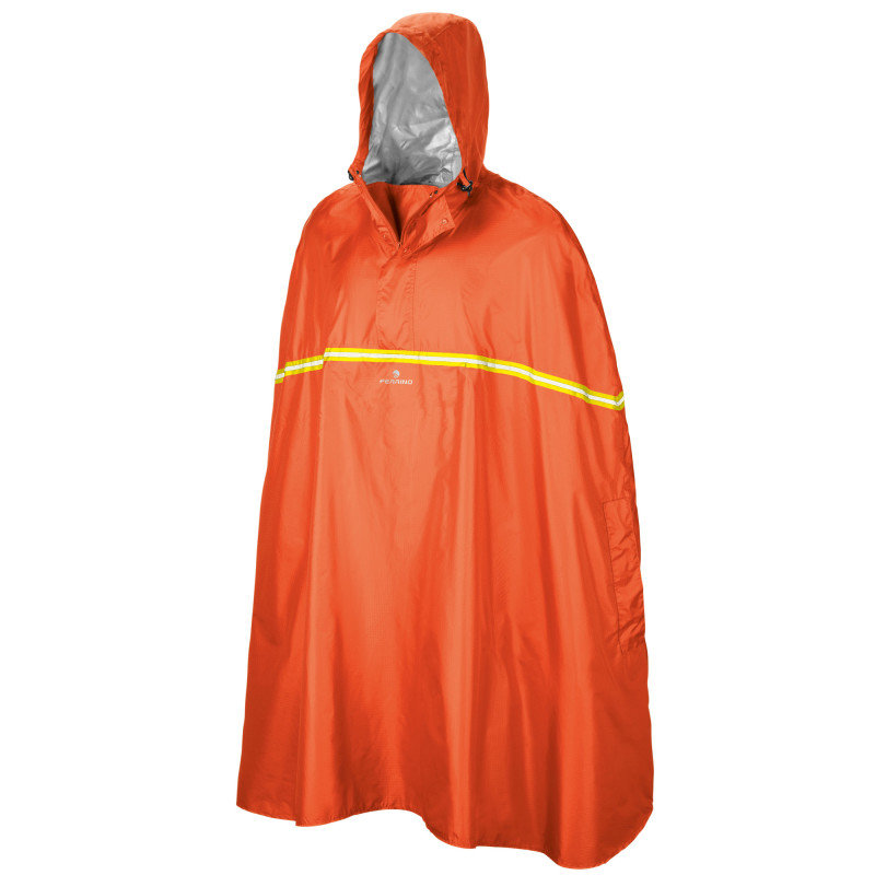 Poncho Ferrino Dryride Naranja