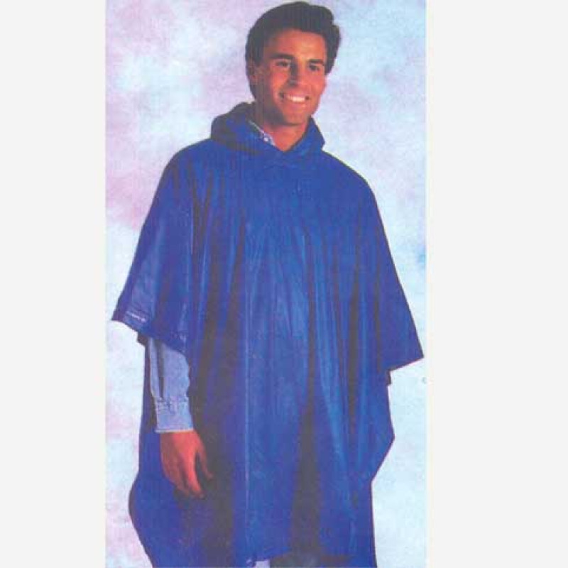 Poncho PVC lateral abierto