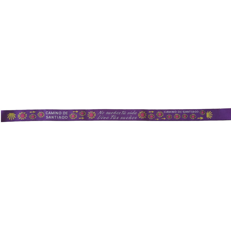 Pulsera tela No sueñes tu vida 13 Azul Cielo