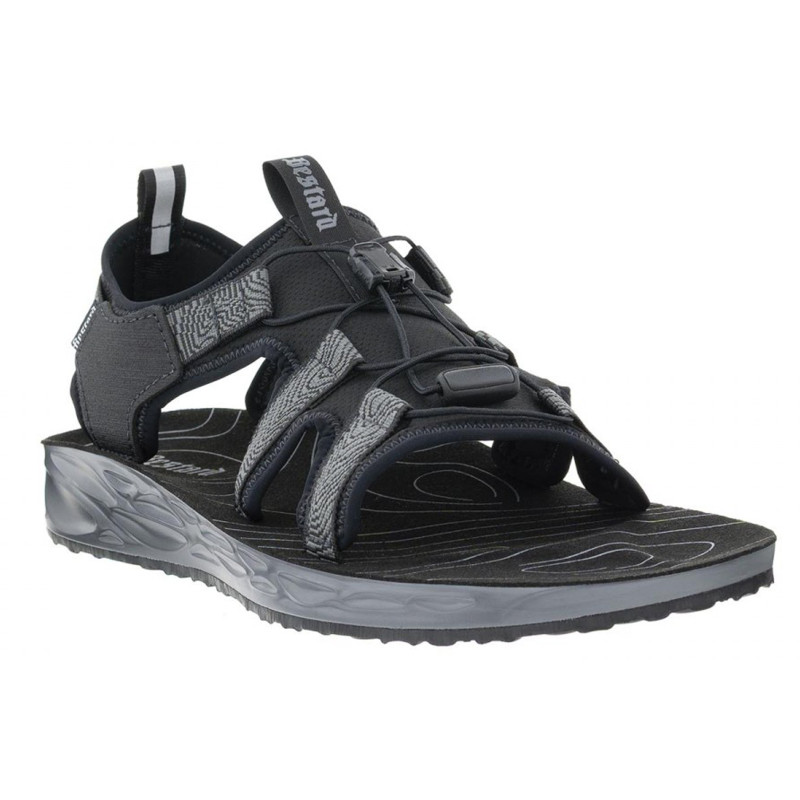 Sandalia Bestard Cross Negro/Gris