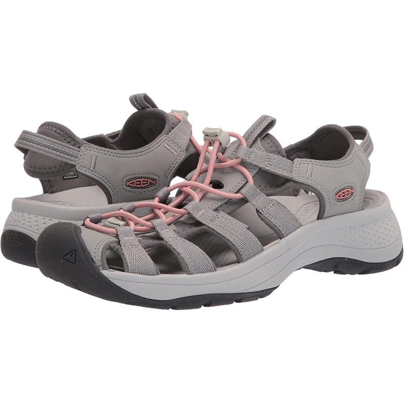 Sandalia Keen Astoria West W Gris/Coral