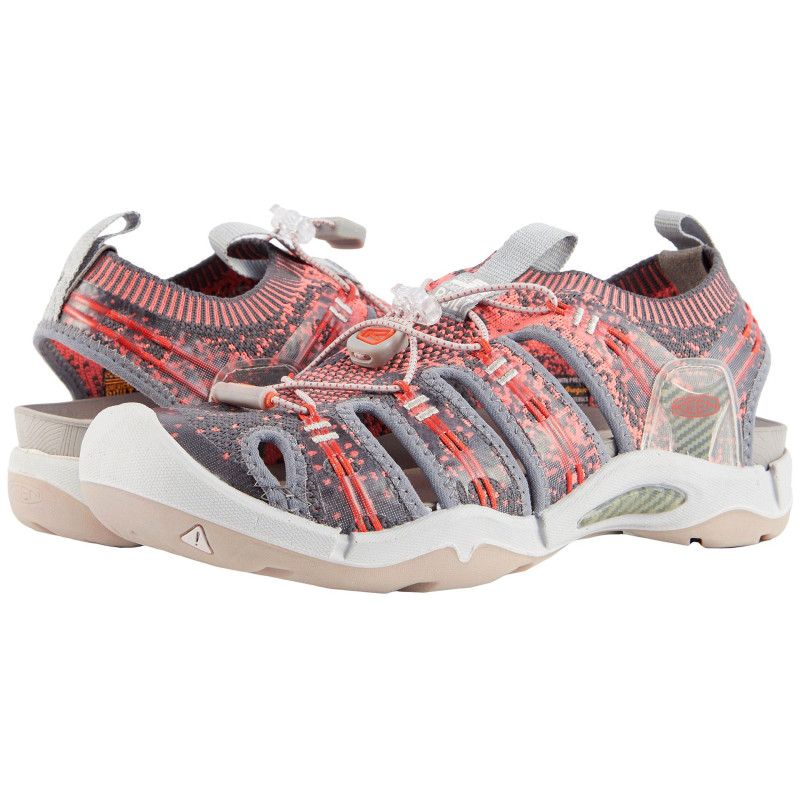 Sandalia Keen Evofit One W Rojo/Gris