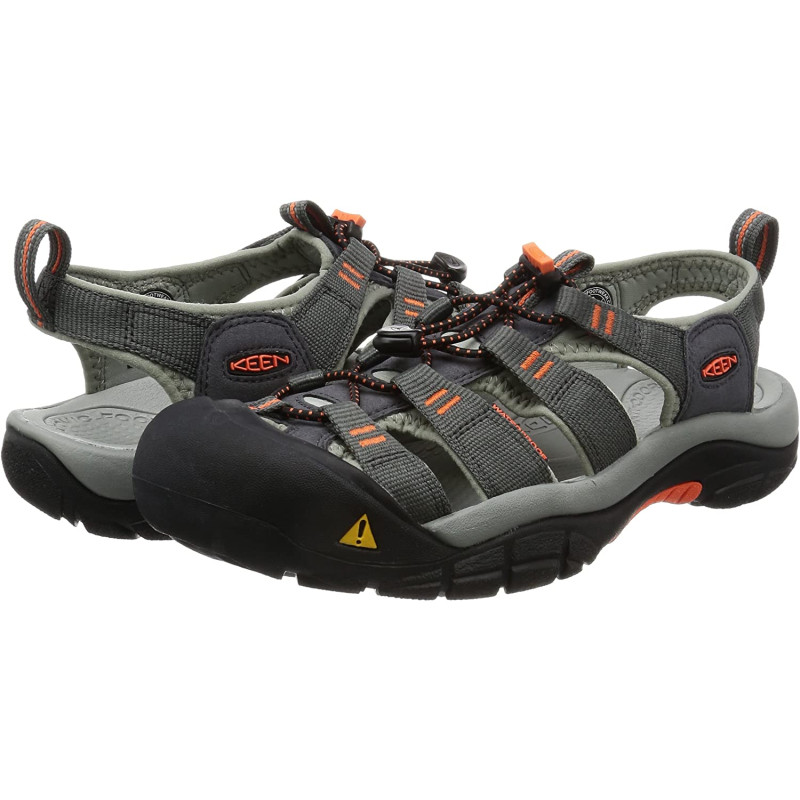 Sandalia Keen Newport H2 Gris/Naranja