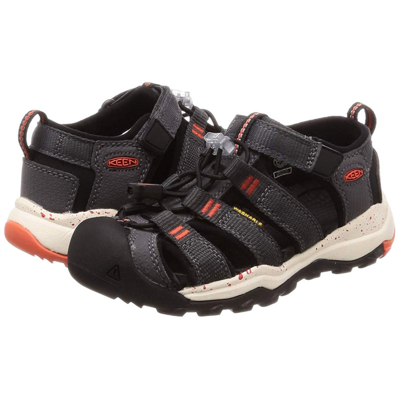 Sandalia Keen Newport Neo H2 Youth Gris/Negro