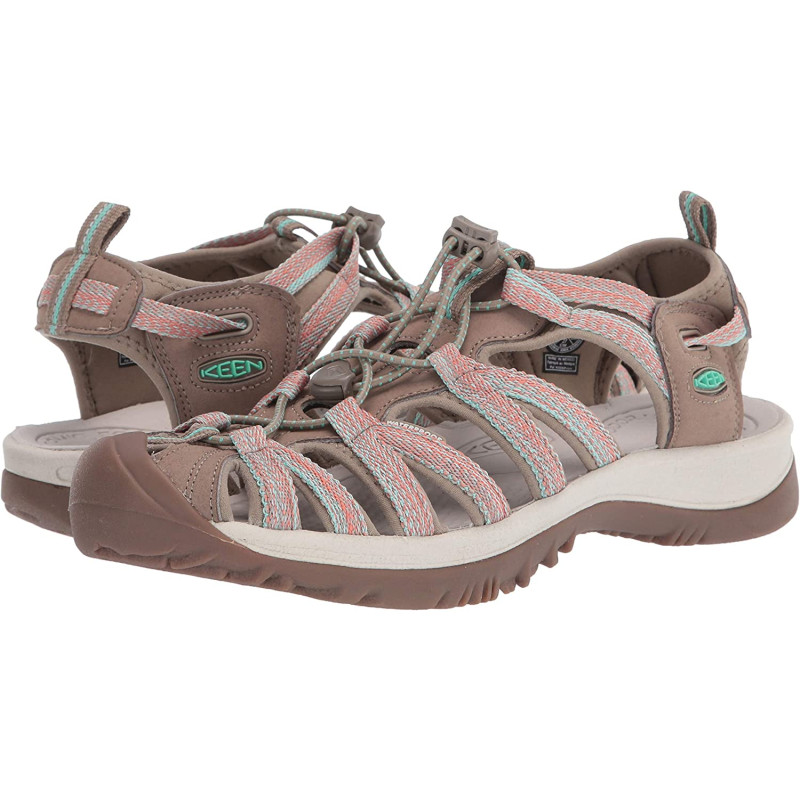 Sandalia Keen Whisper W Beige/Coral