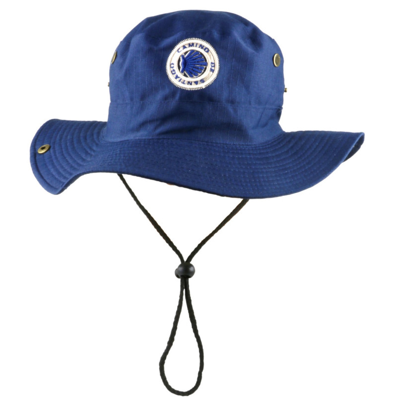 Sombrero Safari Vieira Camino de Santiago Azul marino