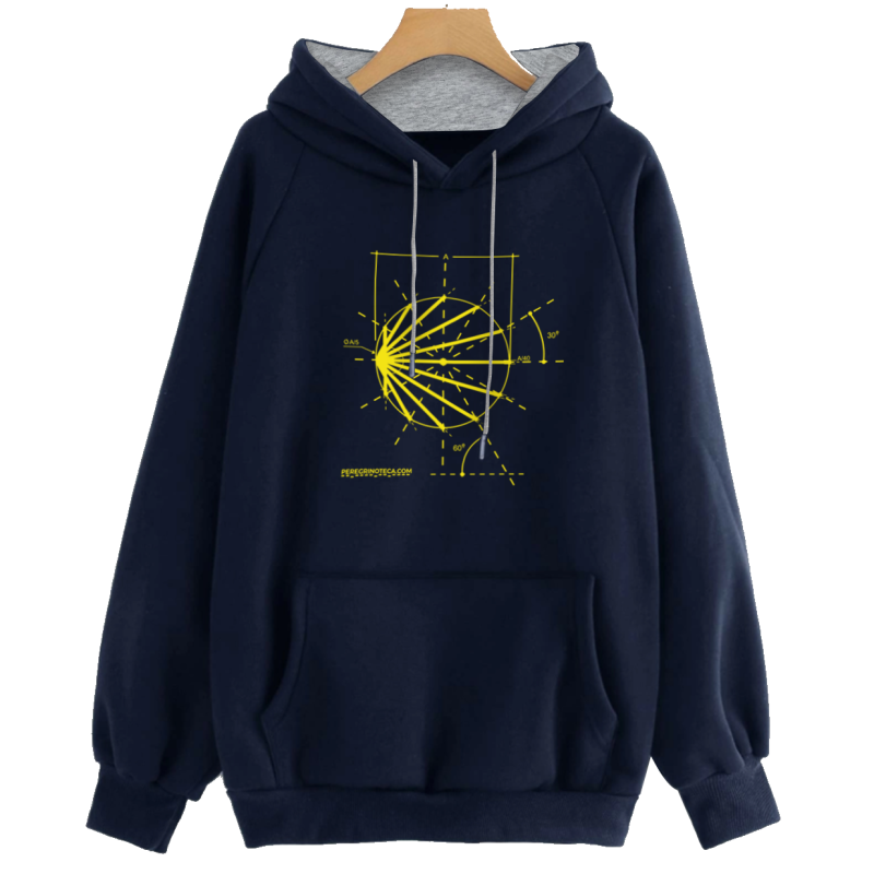 Sudadera con capucha Boceto marino