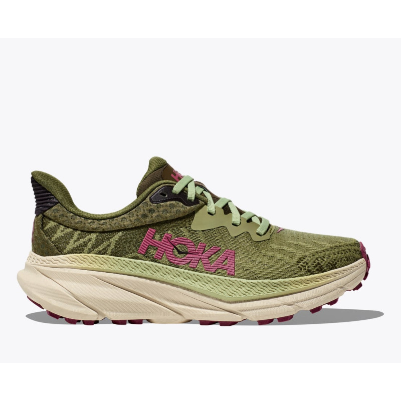 Zapatilla Hoka Challenger ATR 7 W Verde/Malva