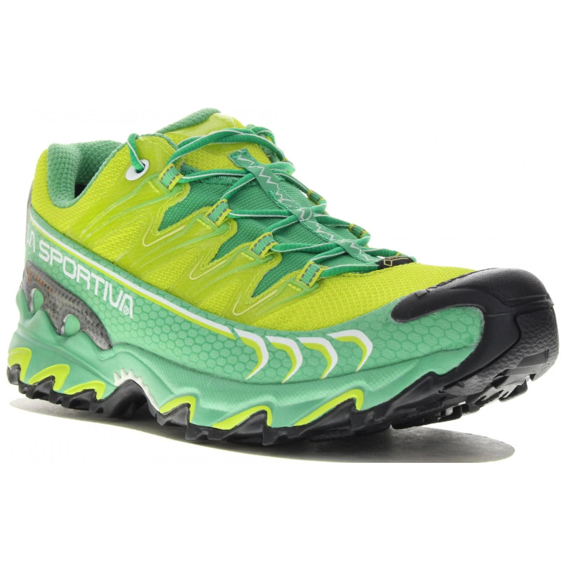 Zapatilla La Sportiva Ultra Raptor GTX W Verde/Lima