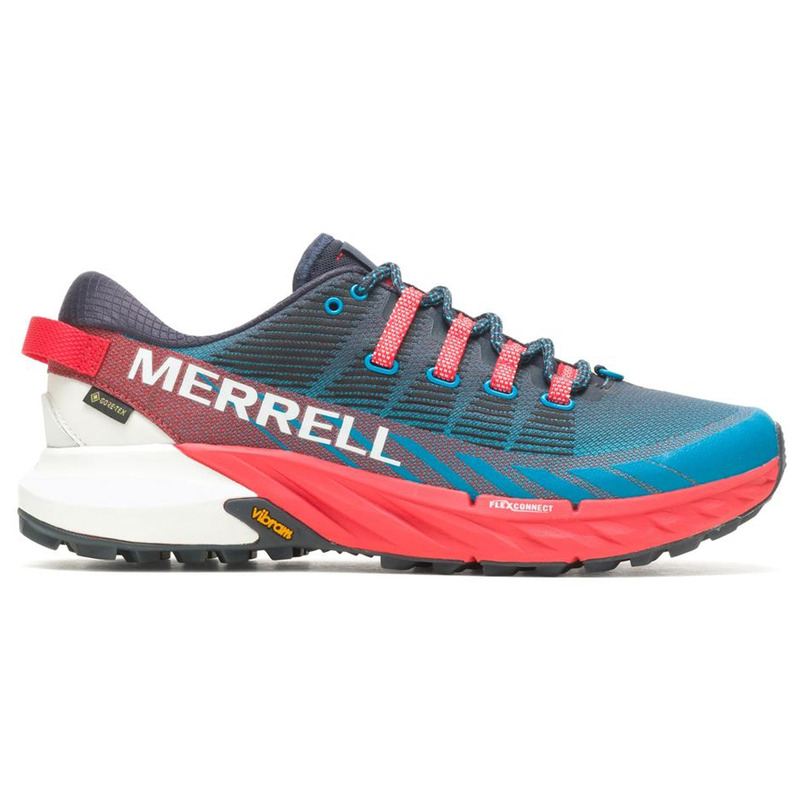 Zapatilla Merrell Agitily Peak 4 GTX Azul/Rojo