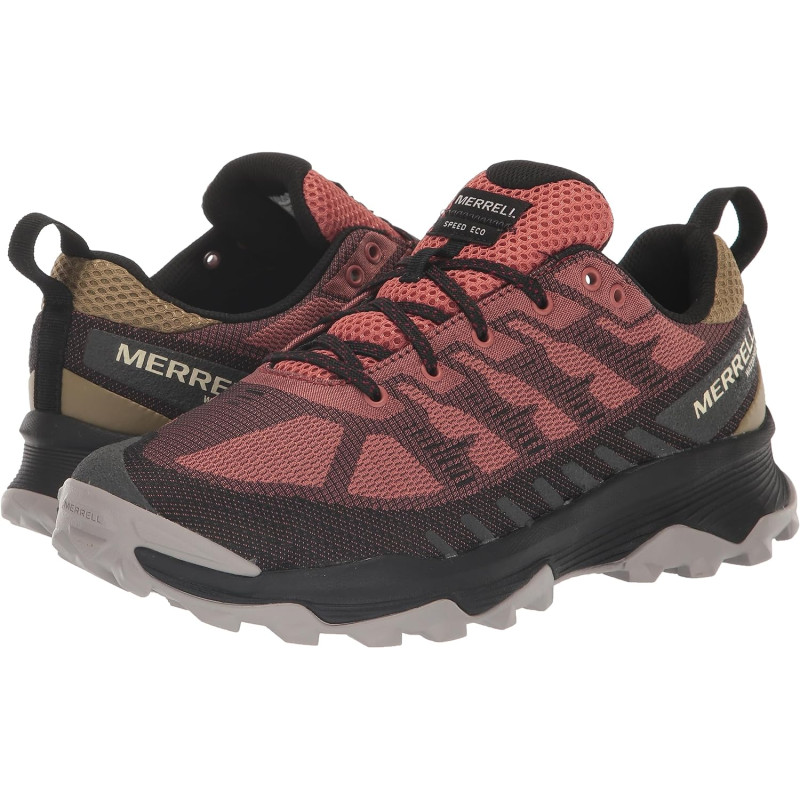 Zapatilla Merrell Moab Speed Eco WP W Coral/Negro