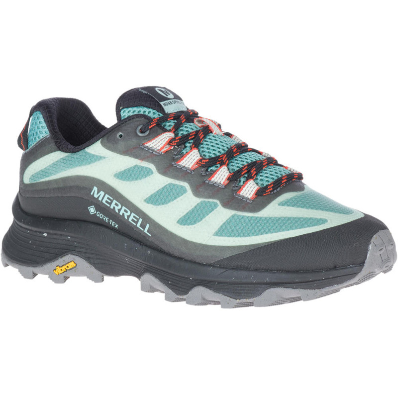 Zapatilla Merrell Moab Speed GTX W Verde/Negro