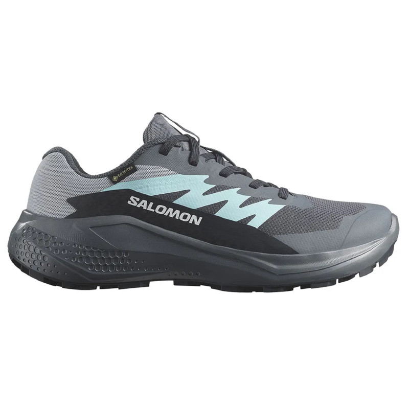 Zapatilla Salomon Alphaglide GTX W Gris/Aguamarina