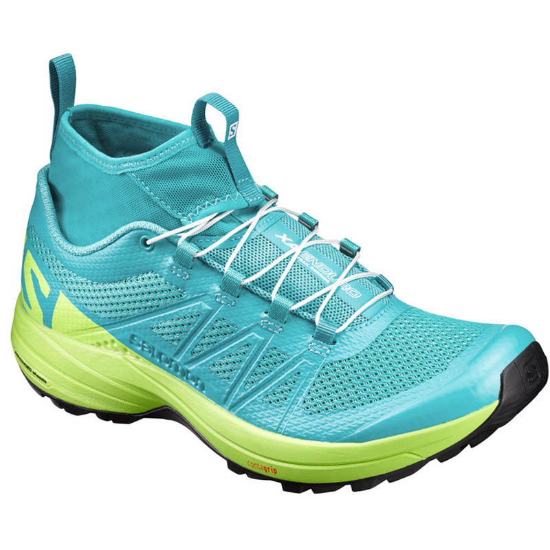Zapatilla Salomon XA Enduro W Turquesa/Lima