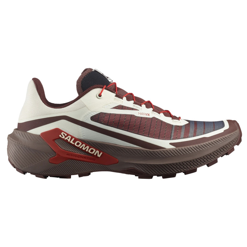 Zapatilla Salomon Genesis 2 Granate/Beige