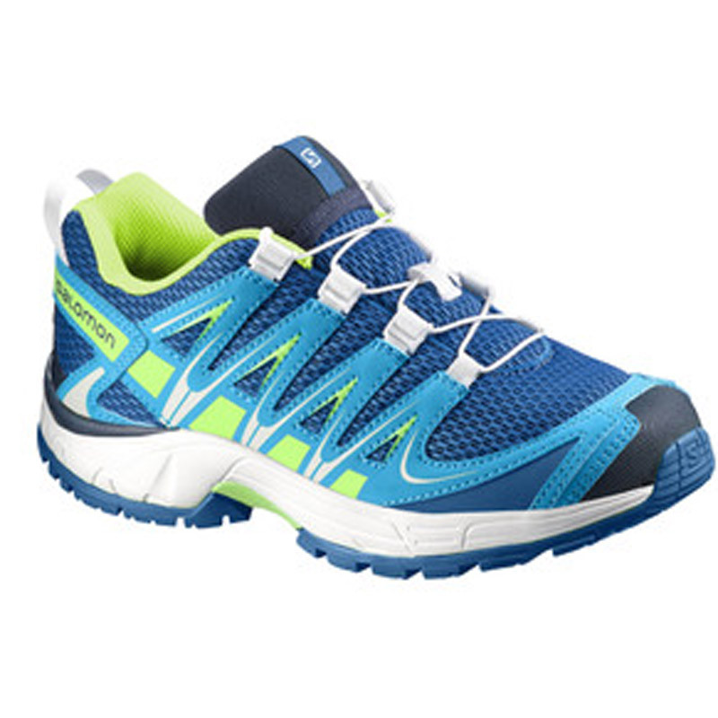Zapatilla Salomon XA PRO 3D J Azul/Lima