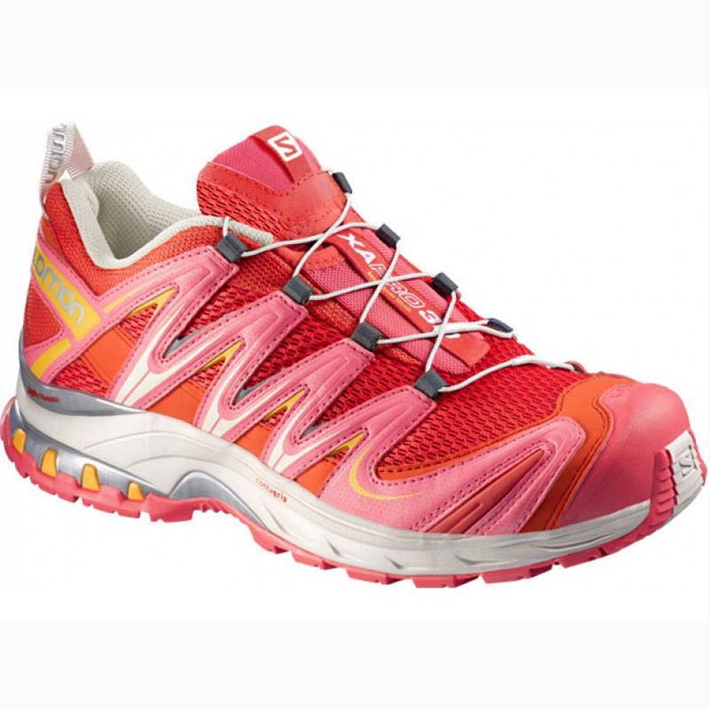 Zapatilla Salomon XA PRO 3D W Rojo/Fucsia/Amarillo