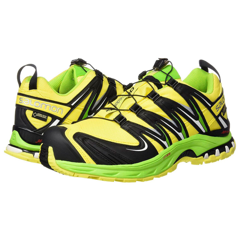 Zapatillas Salomon XA PRO 3D GTX Amarillo/Lima/Negro