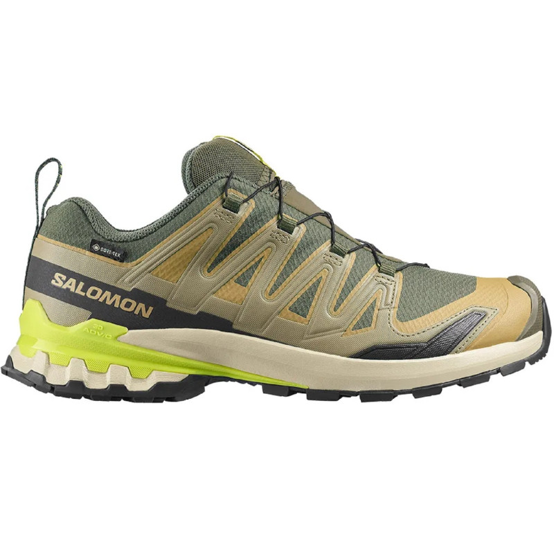 Zapatilla Salomon XA PRO 3D V9 GTX Verde Bosque/Mostaza