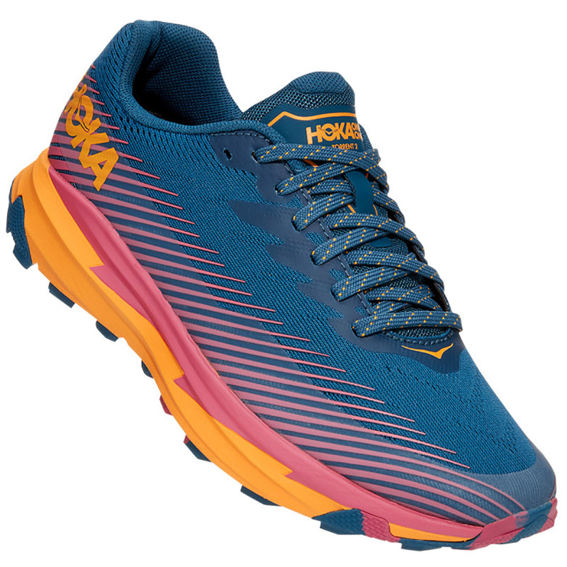 Zapatillas Hoka Torrent 2 W Azul/Fucsia