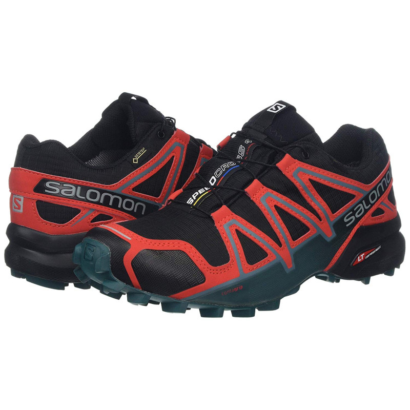 Zapatillas Salomon Speedcross 4 GTX Negro/Rojo