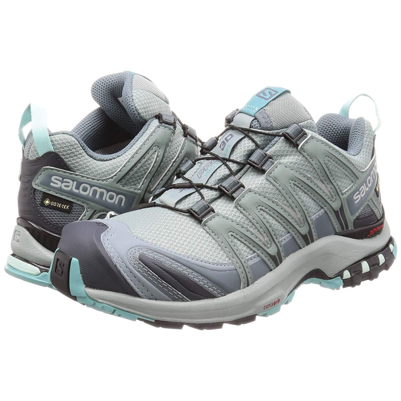 Zapatillas Salomon XA Pro 3D GTX W Turquesa/Gris