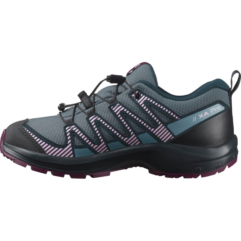 Zapatillas Salomon XA Pro V8 CSWP J Gris/Rosa