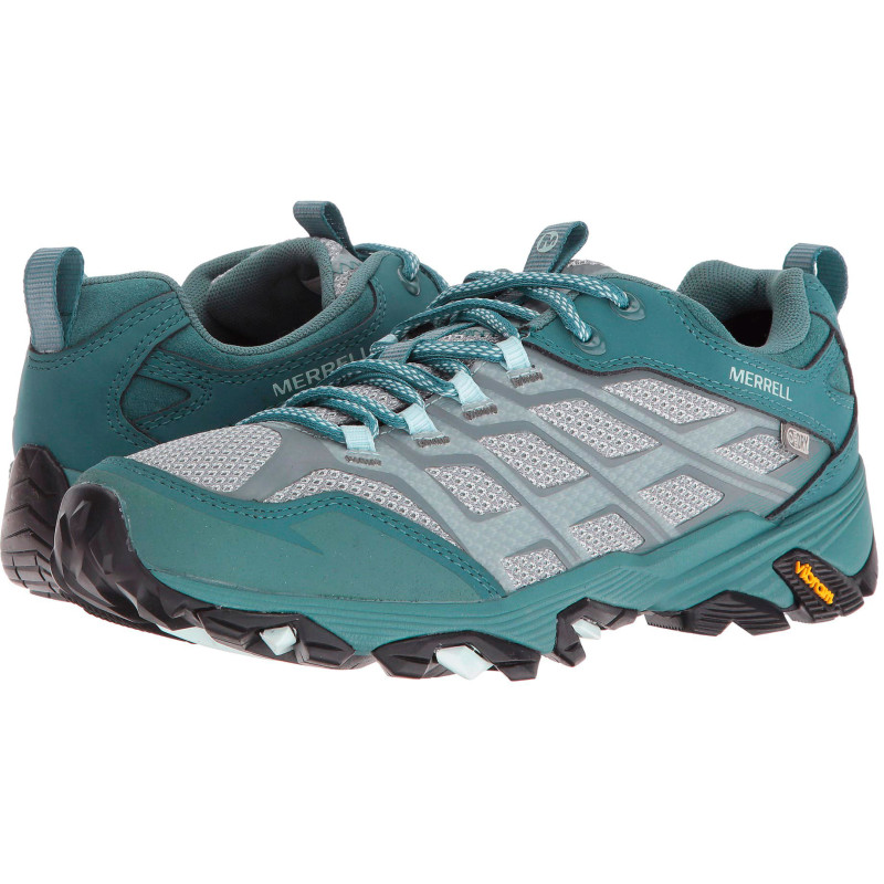 Zapato Merrell Moab Fst GTX W Turquesa
