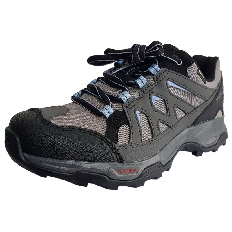 Zapatillas Salomon Effect GTX W Gris/Negro/Malva