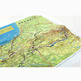 Mapa Camino de Santiago enrollable 66 x 24 cm