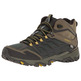 Bota Merrell Moab FST Ice Thermo Verde/Oliva/Amarillo