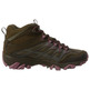 Bota Merrell Moab FST Mid GTX W Marrón/Rosa