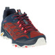 Zapato Merrell Moab Fst GTX Marino/Rojo