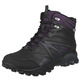 Bota Merrell Capra Glacial Ice Mid WTPF W Negro/Gris/Morado