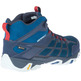 Bota Merrell Moab FST 2 Mid GTX Azul/Naranja