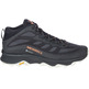 Bota Merrell Moab Speed Mid GTX Negro/Naranja